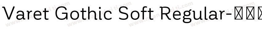 Varet Gothic Soft Regular字体转换